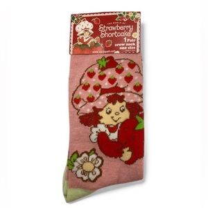 Strawberry 🍓 Shortcake 🍰 Pink Crew Socks  🌈 3 for $20